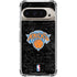 NBA New York Knicks Black Secondary Logo Pixel 9/9 Pro Clear Case